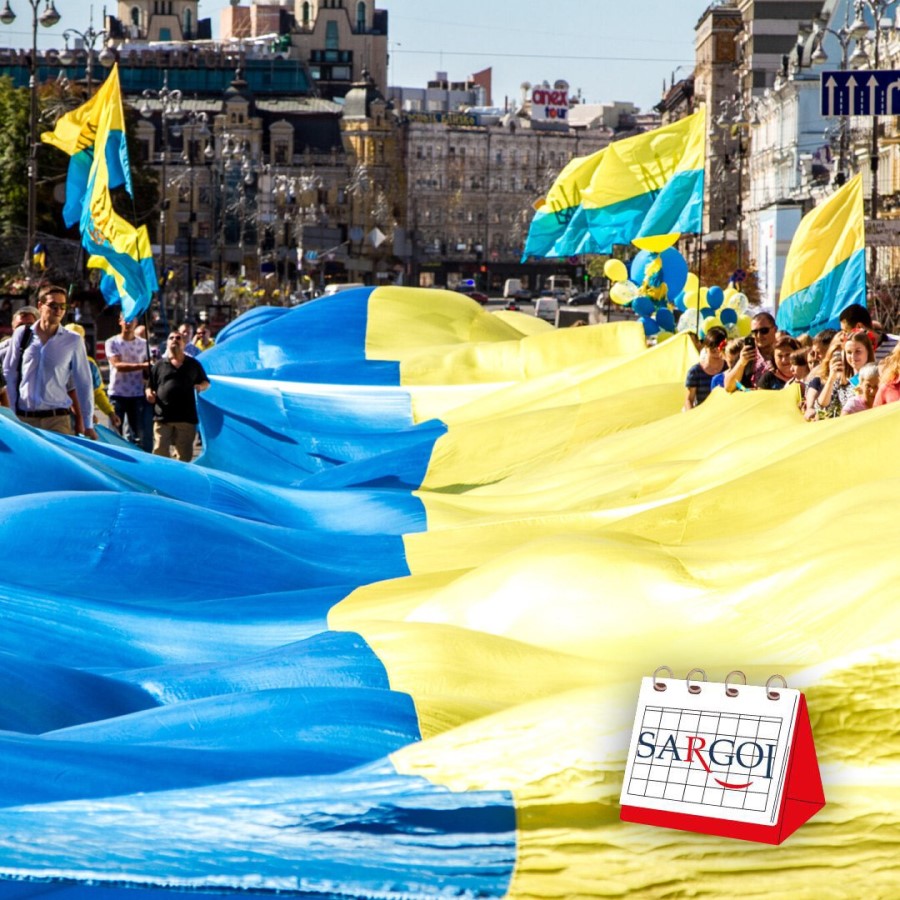 It's August 23th:  Ukraine National Flag Day 