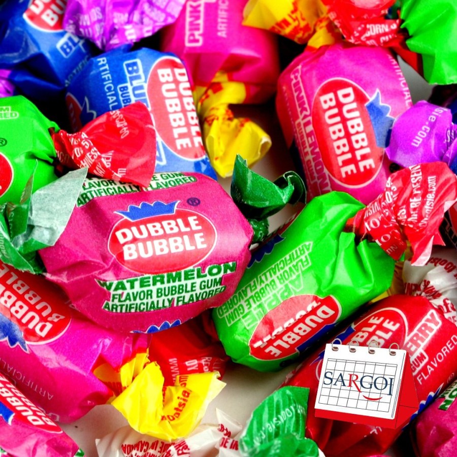 It's September 23rd and it's Bubble Gum Day 