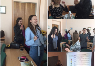 Тренінг-семінар «Team think versus Group think» для майбутніх викладачів від засновниці та директора мережі Speak &amp; Go Анастасії Рибак.