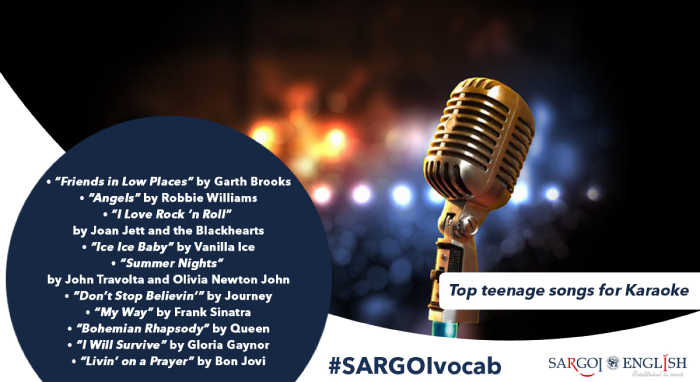 Top 48 songs for Karaoke from SARGOI teenagers