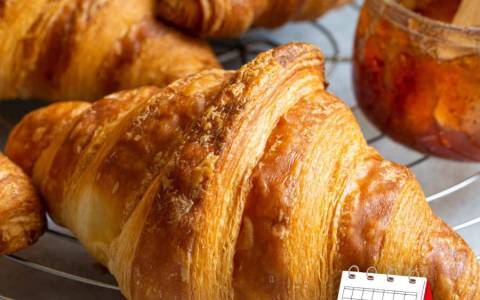 It's January 30th and it's Croissant Day