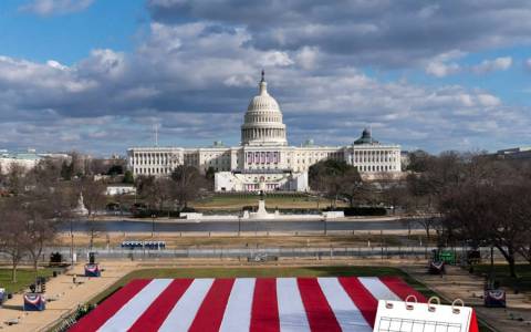 It's January 20th and it's  Inauguration Day in the USA