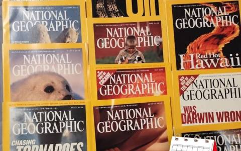 It's January 27th and it's National Geographic Day