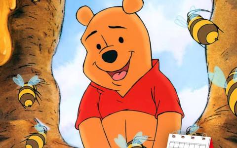 It's January 18th and it's Winni the Pooh Day