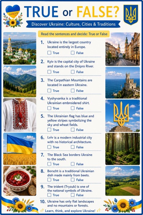 True or False Ukraine1