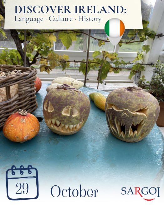 Before the Pumpkin Came the… Turnip!