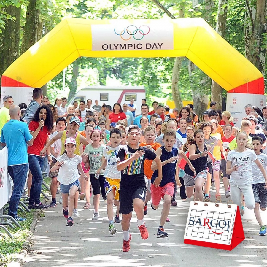 ‍It's June 23th: Olympic Day Run