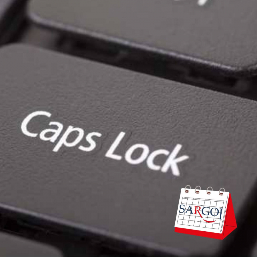 It’s October 22nd: International Caps Lock Day